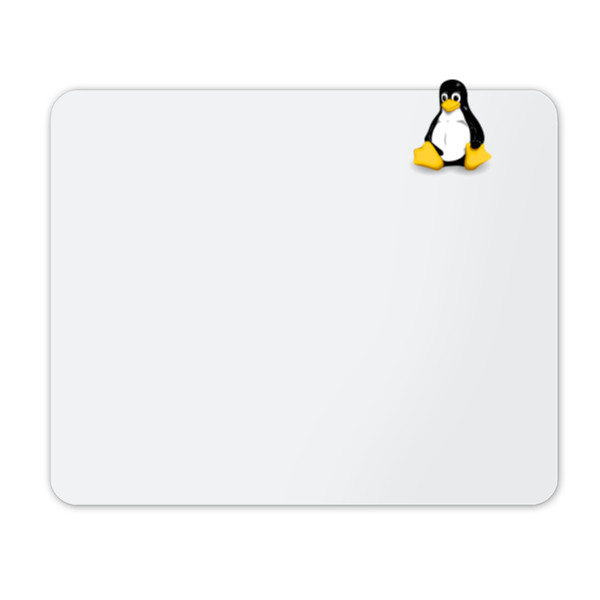 Podložka pod myš Tux z lásky