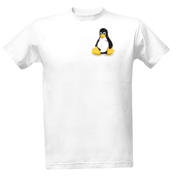 Tričko s potiskem Triko Tux